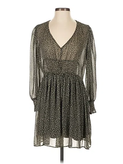 Pre-owned Zara Casual Dress In Gray