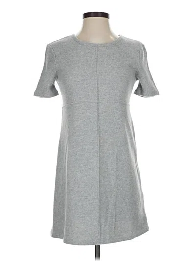 Zara Casual Dress In Gray