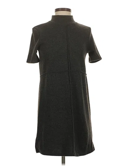 Pre-owned Zara Casual Dress In Gray