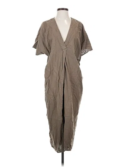 Pre-owned Zara Casual Dress In Gray