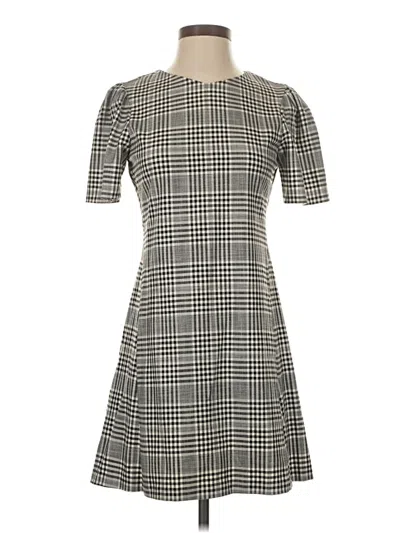 Pre-owned Zara Casual Dress In Gray