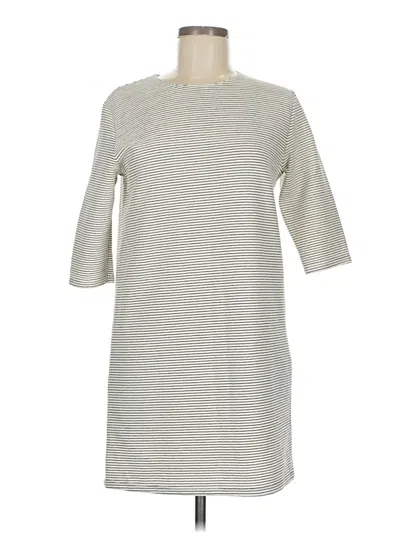 Pre-owned Zara Casual Dress In Gray