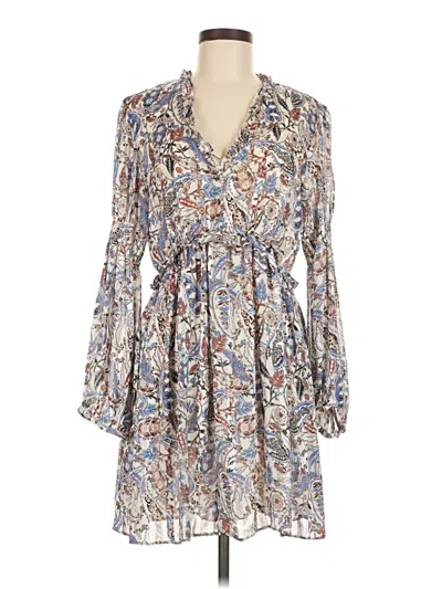 Pre-owned Zara Casual Dress In Gray