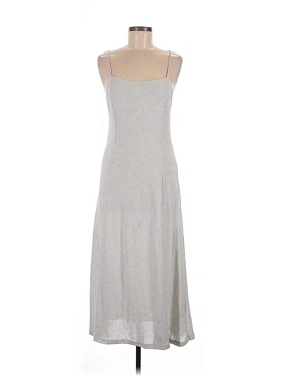 Pre-owned Zara Casual Dress In Gray