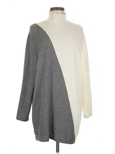 Pre-owned Zara Casual Dress In Gray