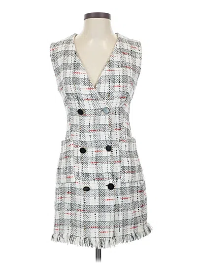 Pre-owned Zara Casual Dress In Gray