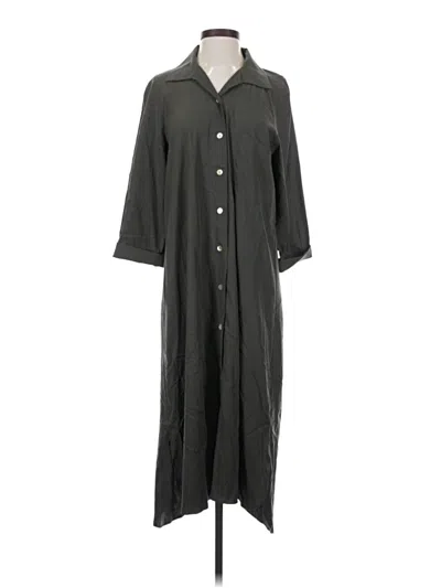 Pre-owned Zara Casual Dress In Gray
