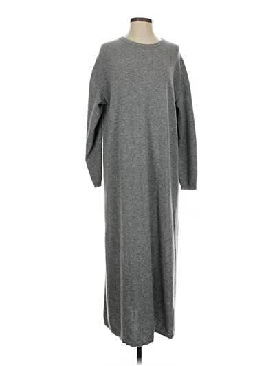 Pre-owned Zara Casual Dress In Gray