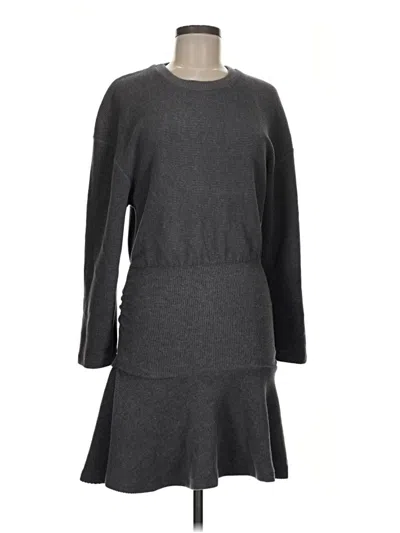 Zara Casual Dress In Gray