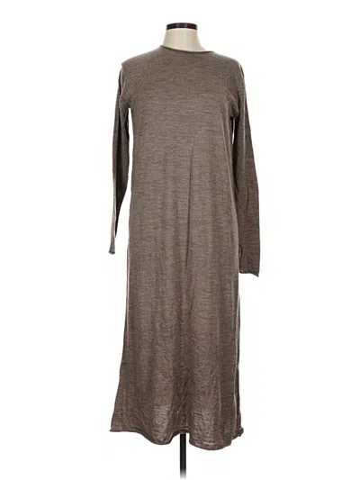 Pre-owned Zara Casual Dress In Gray