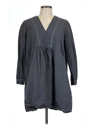 Pre-owned Zara Casual Dress In Gray