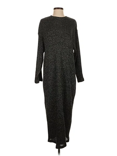 Pre-owned Zara Casual Dress In Gray