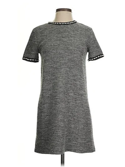 Pre-owned Zara Casual Dress In Gray