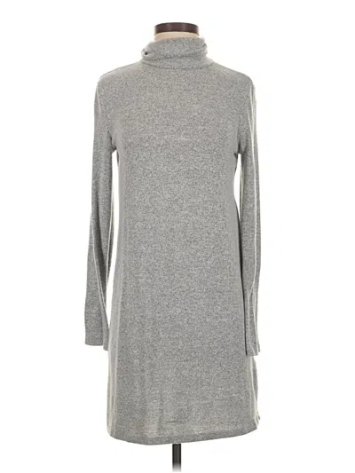 Pre-owned Zara Casual Dress In Gray