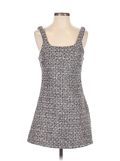 Pre-owned Zara Casual Dress In Gray