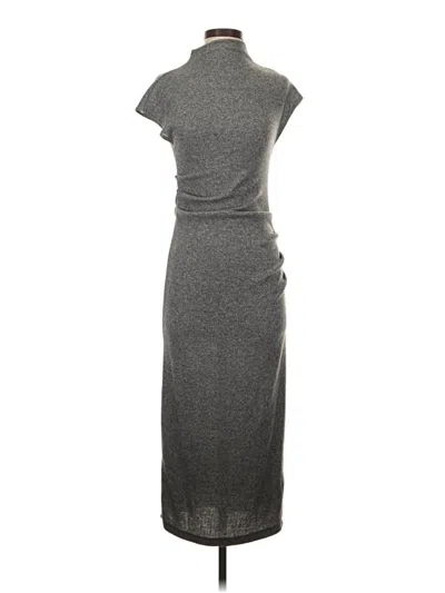 Pre-owned Zara Casual Dress In Gray