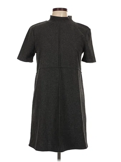 Zara Casual Dress In Gray