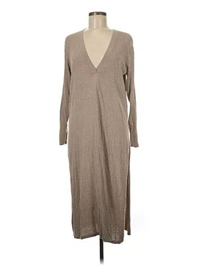 Pre-owned Zara Casual Dress In Gray