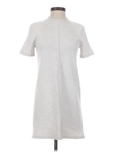 Pre-owned Zara Casual Dress In Gray