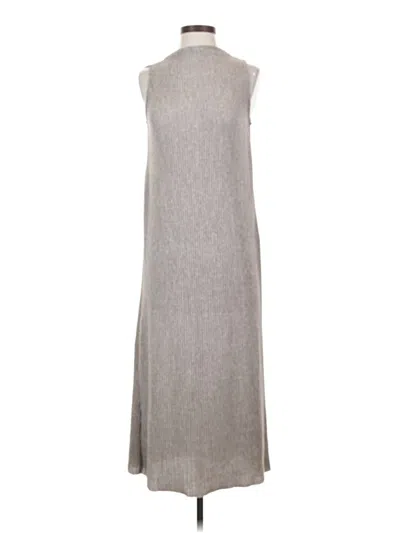 Pre-owned Zara Casual Dress In Gray
