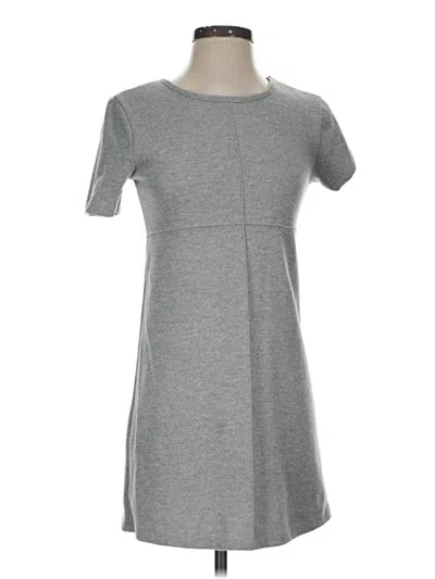 Pre-owned Zara Casual Dress In Gray