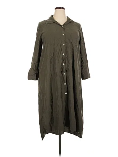 Pre-owned Zara Casual Dress In Gray