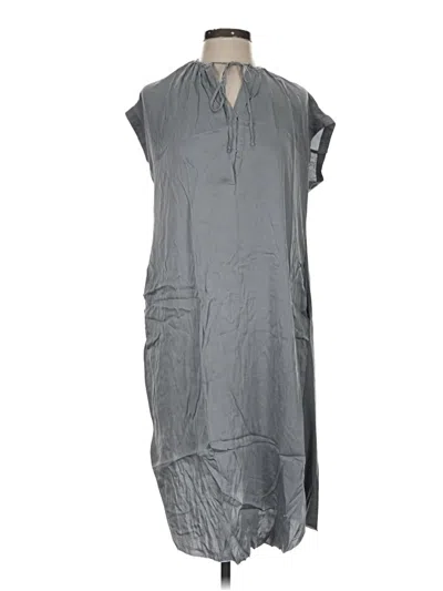 Pre-owned Zara Casual Dress In Gray