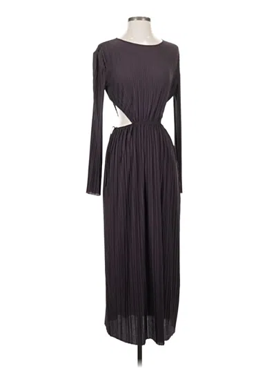 Pre-owned Zara Casual Dress In Gray