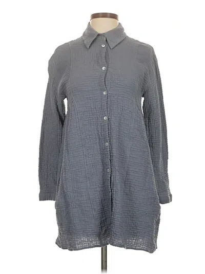 Pre-owned Zara Casual Dress In Gray