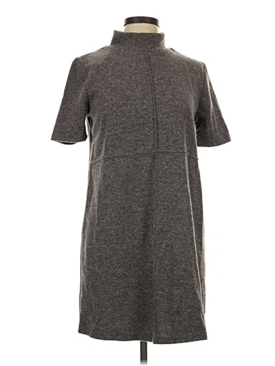 Zara Casual Dress In Gray