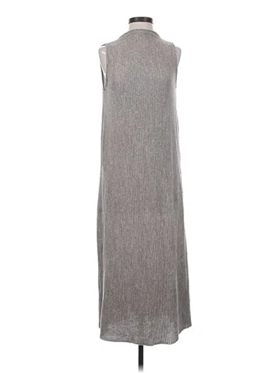 Pre-owned Zara Casual Dress In Gray