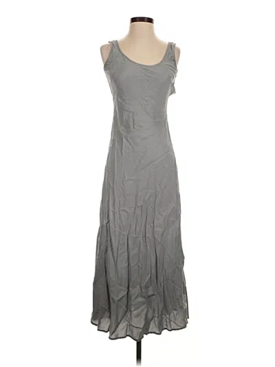 Pre-owned Zara Casual Dress In Gray