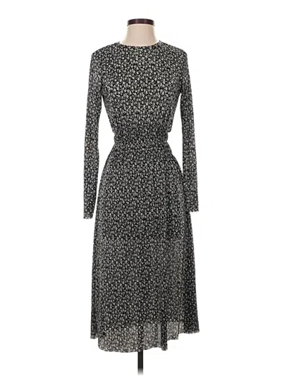 Pre-owned Zara Casual Dress In Gray