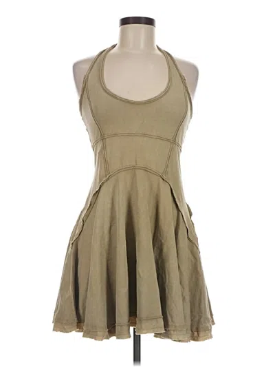 Zara Casual Dress In Gray