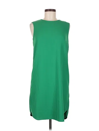 Pre-owned Zara Casual Dress In Green