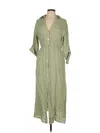 Zara Casual Dress In Green
