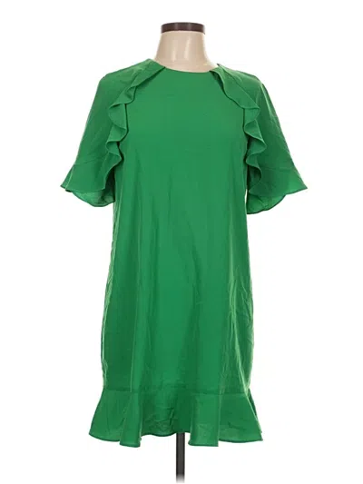 Pre-owned Zara Casual Dress In Green