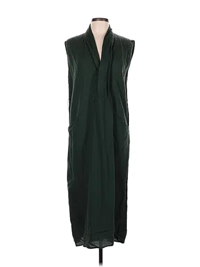 Pre-owned Zara Casual Dress In Green