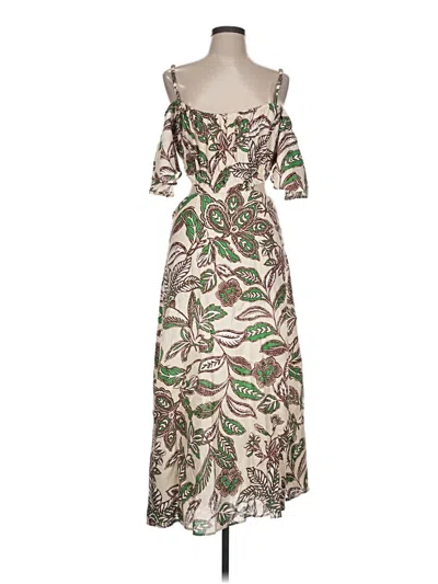 Zara Casual Dress In Green