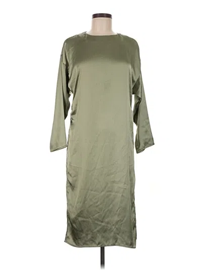 Zara Casual Dress In Green