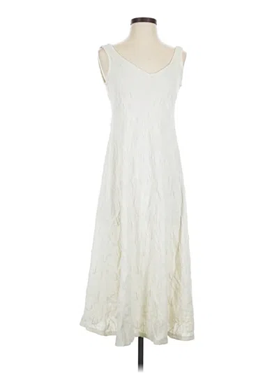 Pre-owned Zara Casual Dress In Ivory