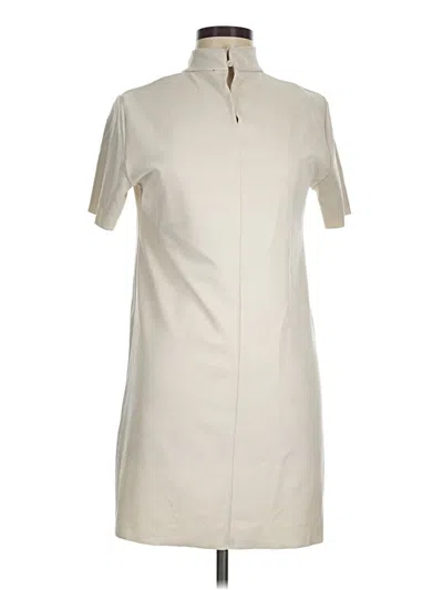 Pre-owned Zara Casual Dress In Ivory