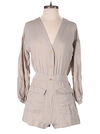 Pre-owned Zara Casual Dress In Ivory