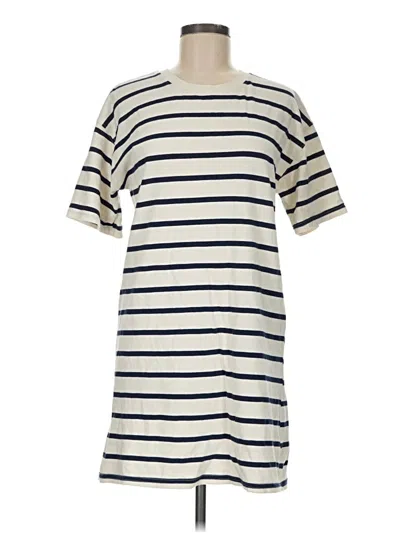 Pre-owned Zara Casual Dress In Ivory