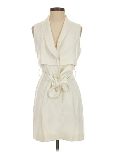 Pre-owned Zara Casual Dress In Ivory