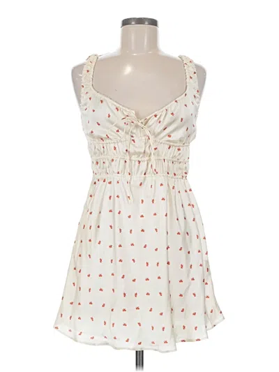 Zara Casual Dress In Neutral