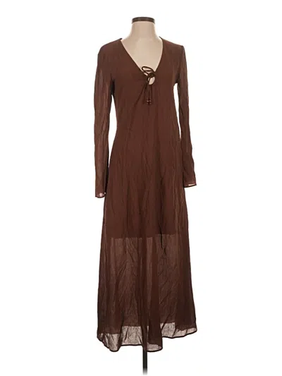 Zara Casual Dress In Multi