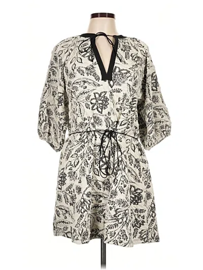 Zara Casual Dress In Multi
