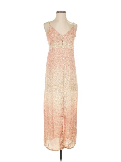 Pre-owned Zara Casual Dress In Orange