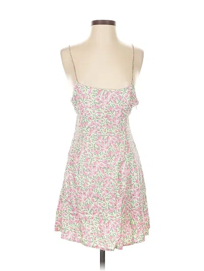 Pre-owned Zara Casual Dress In Pink